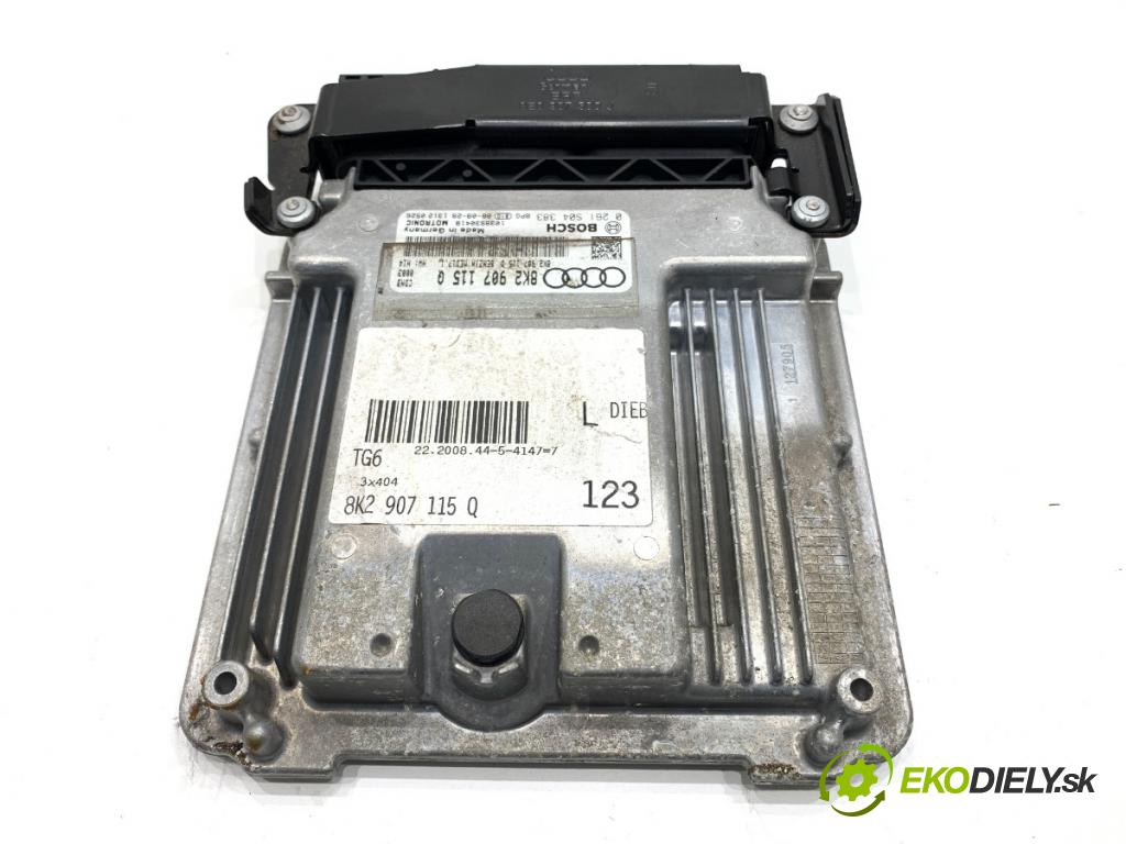 AUDI A4 B8 sedan 2008 132 kW 2.0 TFSI 1984 riadiaca jednotka Motor 8K2907115Q (Riadiaca jednotka)