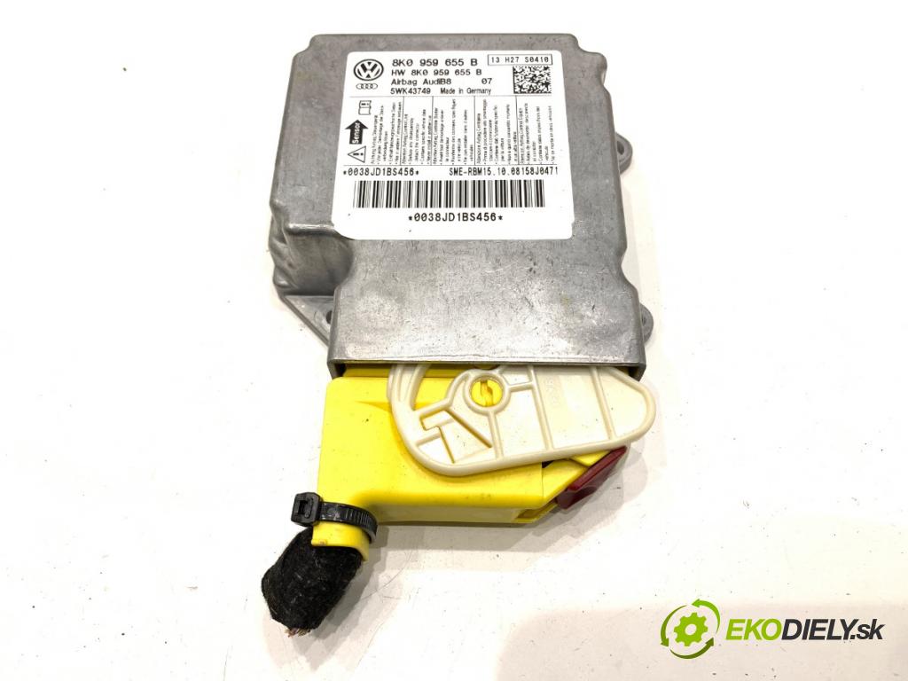 AUDI A4 B8 sedan 2008 132 kW 2.0 TFSI 1984 senzor airbag 8K0959655B (Snímač)