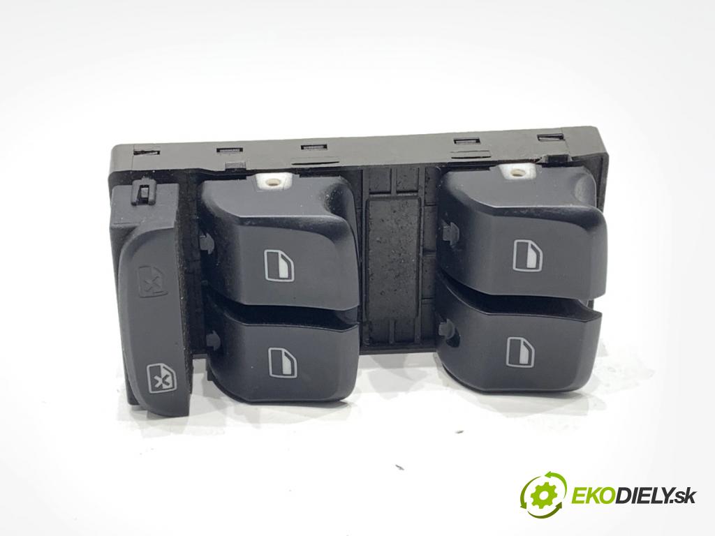 AUDI A4 B8 sedan 2008 132 kW 2.0 TFSI 1984 Prepínač okien 8K0959851D (Prepínacie páčky pod volantom)