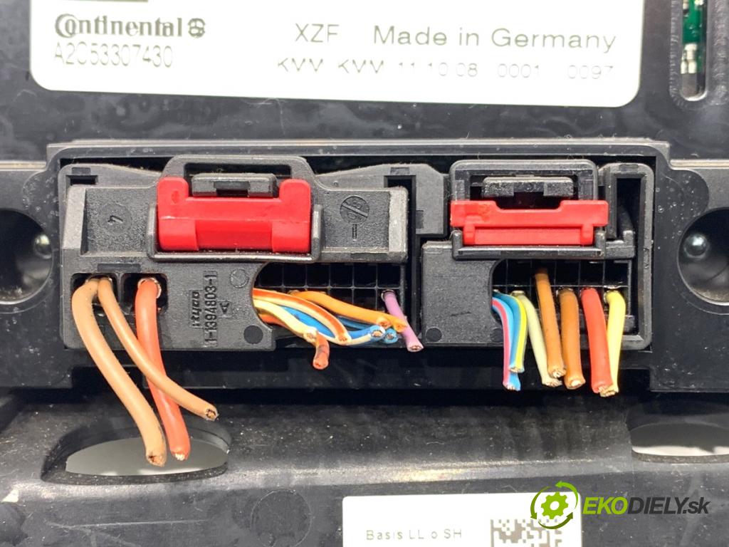 AUDI A4 B8 sedan 2008 132 kW 2.0 TFSI 1984 Panel ovládania kúrenia 8T1820043T (Prepínacie páčky pod volantom)