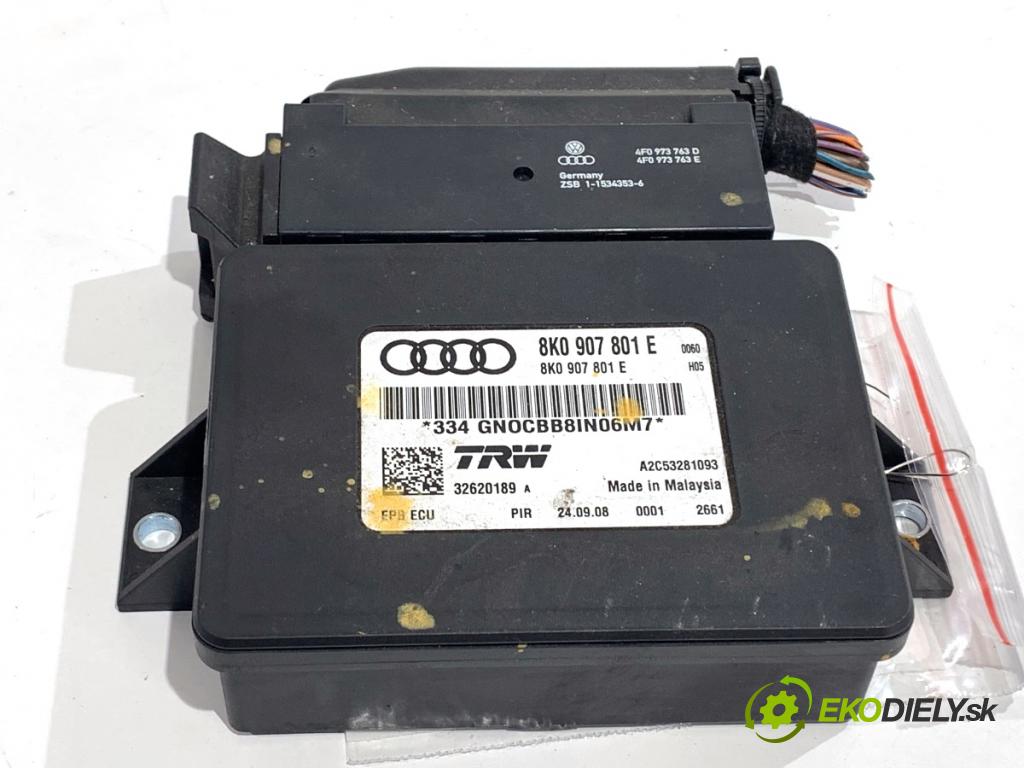 AUDI A4 B8 sedan 2008 132 kW 2.0 TFSI 1984 Modul brzdy ručnej brzdy 8K0907801E