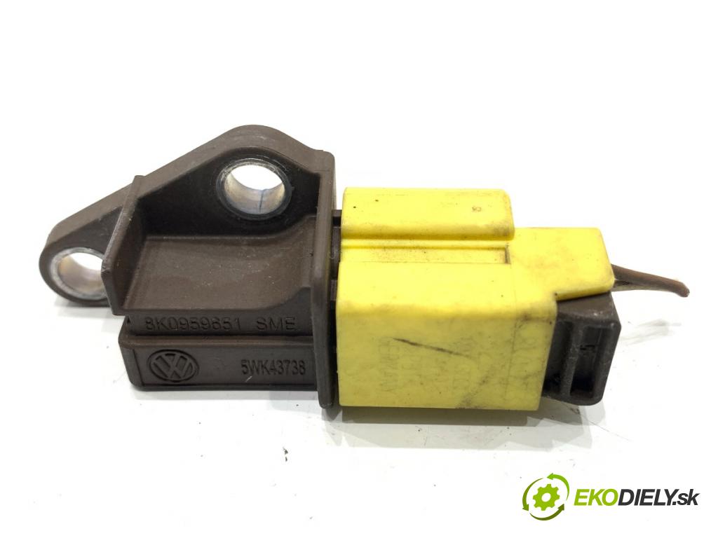 AUDI A4 B8 sedan 2008 132 kW 2.0 TFSI 1984 Snímač nárazu 8K0959651 (Snímač nárazu)