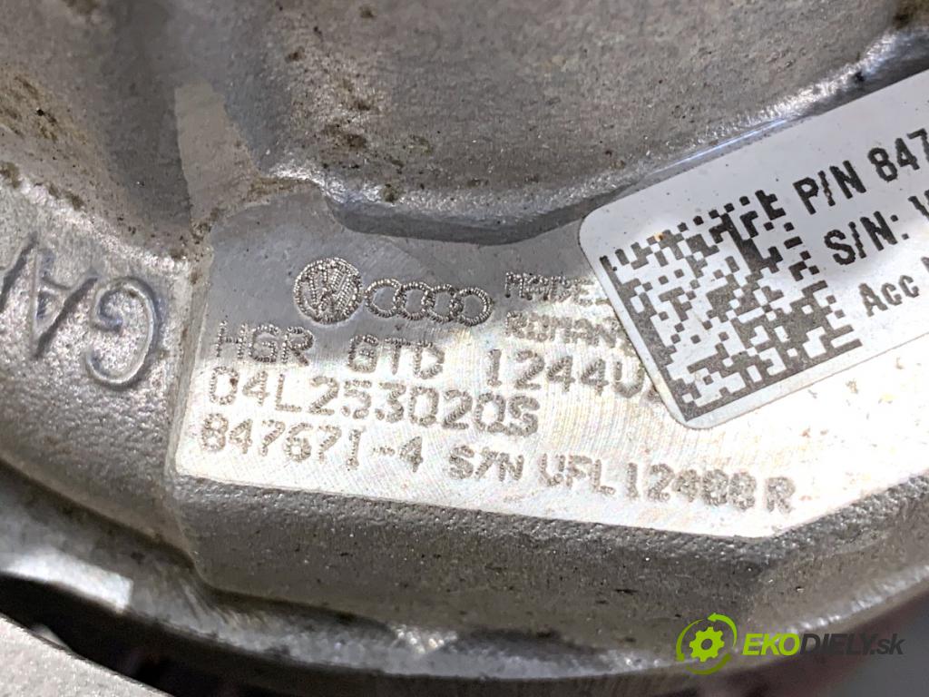 SKODA OCTAVIA III Kombi 2018 85 kW 1.6 TDI 1598 turbo 04L253020S (Kompletní turbodmychadlo)