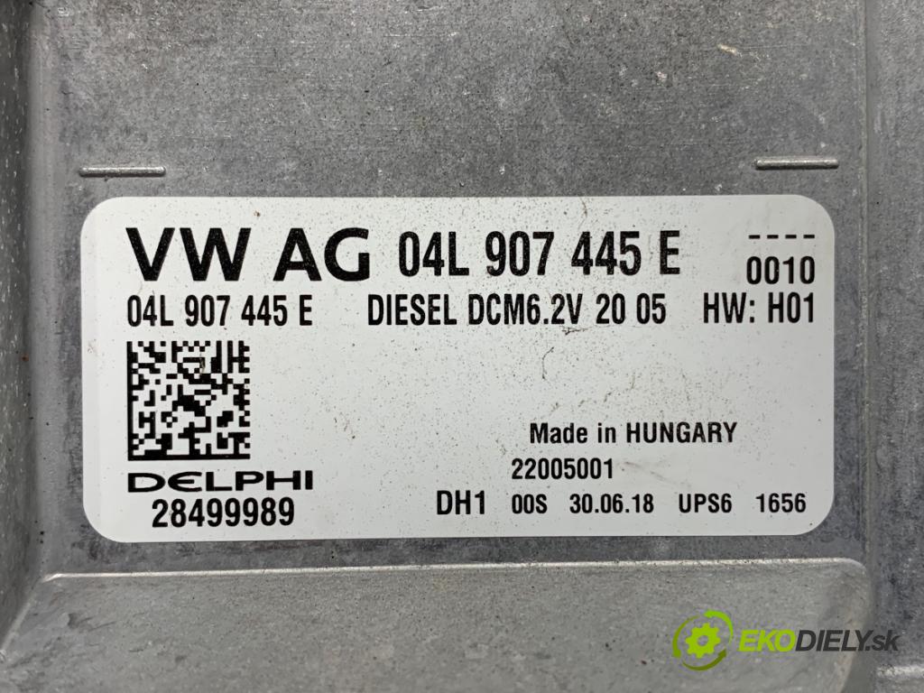 SKODA OCTAVIA III Kombi 2018 85 kW 1.6 TDI 1598 riadiaca jednotka Motor 04L907445E (Riadiaca jednotka)