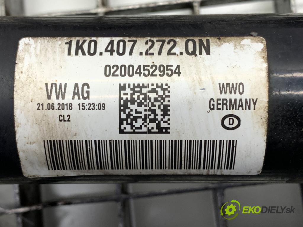 SKODA OCTAVIA III Kombi 2018 85 kW 1.6 TDI 1598 Poloos pravy predný 1K0407272QN