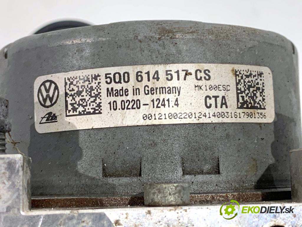 SKODA OCTAVIA III Kombi 2018 85 kW 1.6 TDI 1598 Pumpa ABS 5Q0614517CS (Pumpa ABS)