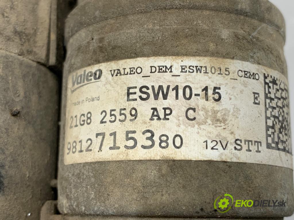 CITROEN C3 III liftback 2018 61 kW 1.2 PureTech 82 1199 Štartér 9812715380 (Štartér)