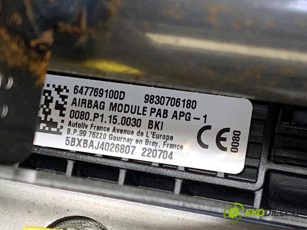 PEUGEOT 308 SW III Kombi 2022 96 kW PureTech 130 (FRHNSL, FRHNST) 1199 Palubná doska silentbloku 9830706180 98408609ZD