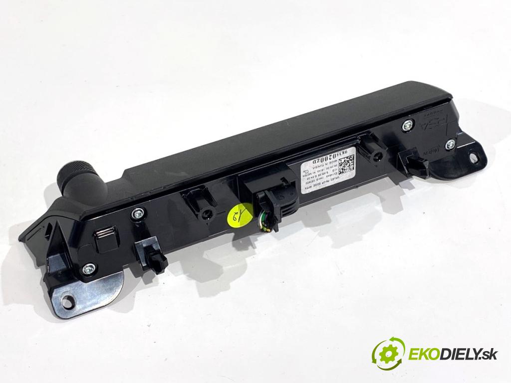 PEUGEOT 308 SW III Kombi 2022 96 kW PureTech 130 (FRHNSL, FRHNST) 1199 Panel ovládania kúrenia 98350200ZD (Prepínacie páčky pod volantom)