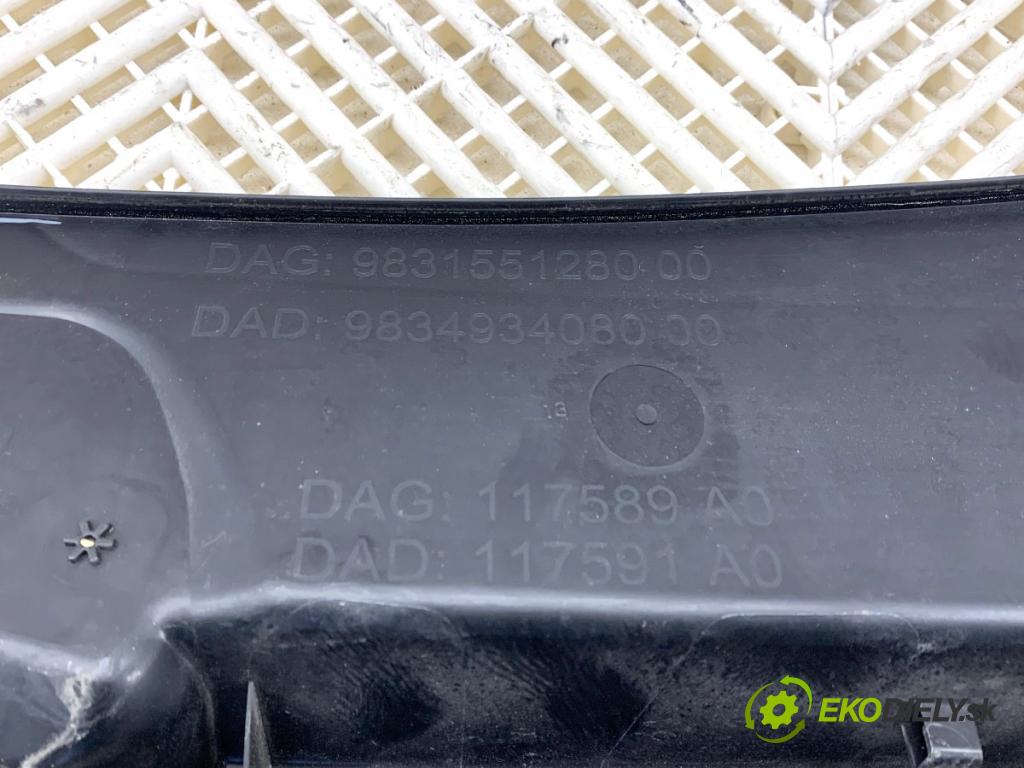 PEUGEOT 308 SW III Kombi 2022 96 kW PureTech 130 (FRHNSL, FRHNST) 1199 Torpédo, plast pod čelné okno 9830565680 9830527480 (Torpédo (plast pod čelným sklom))