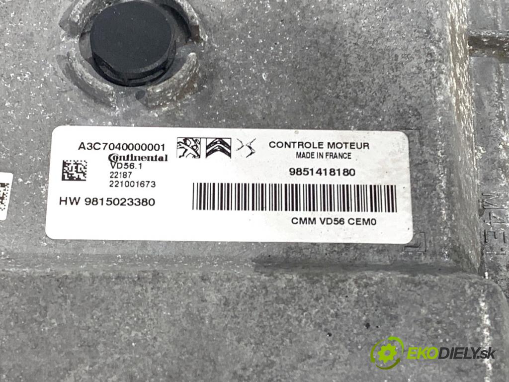 PEUGEOT 308 SW III Kombi 2022 96 kW PureTech 130 (FRHNSL, FRHNST) 1199 riadiaca jednotka Motor 9851418180 (Riadiaca jednotka)