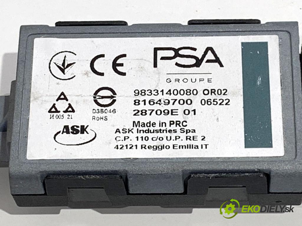 PEUGEOT 308 SW III Kombi 2022 96 kW PureTech 130 (FRHNSL, FRHNST) 1199 Zosilňovač 9833140080 (Zosilňovač)