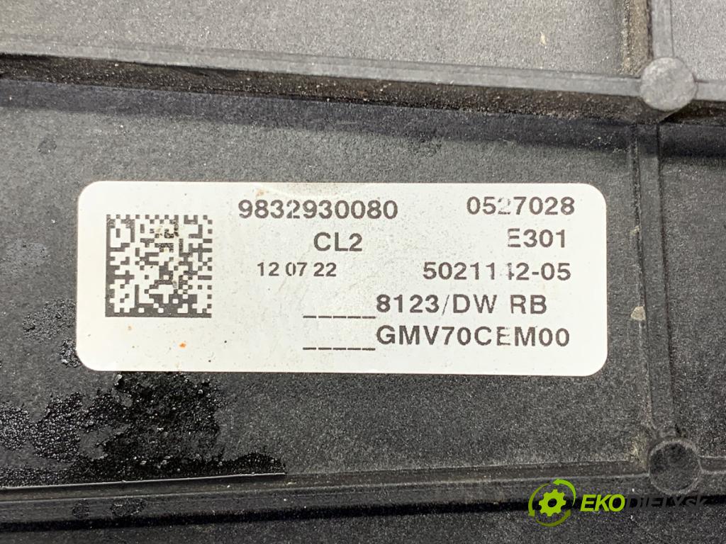 PEUGEOT 308 SW III Kombi 2022 96 kW PureTech 130 (FRHNSL, FRHNST) 1199 Obal ventilátora 9832930080