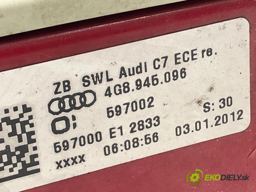 AUDI A7 4G liftback 2012 230 kW 3.0 TDI quattro 2967 Svetlo pravy zad 4G8945096
