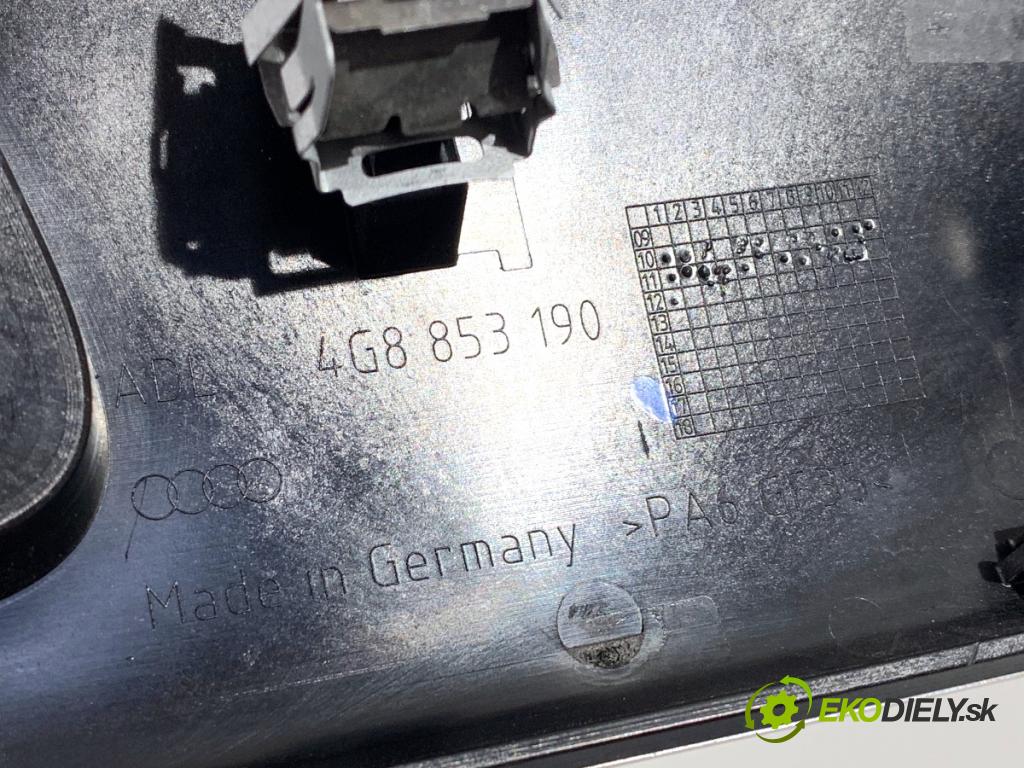 AUDI A7 4G liftback 2012 230 kW 3.0 TDI quattro 2967 lišty kryt 4G8853190 (Lišta)