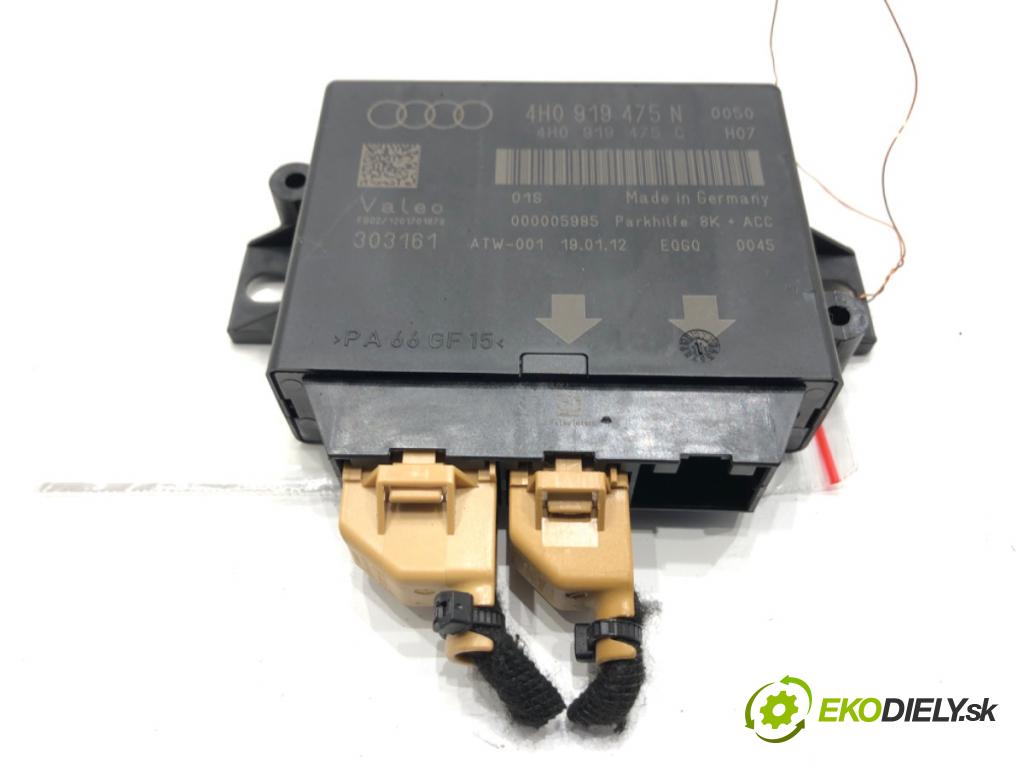 AUDI A7 4G liftback 2012 230 kW 3.0 TDI quattro 2967 Modul PDC 4H0919475N (Riadiaca jednotka ostatné)