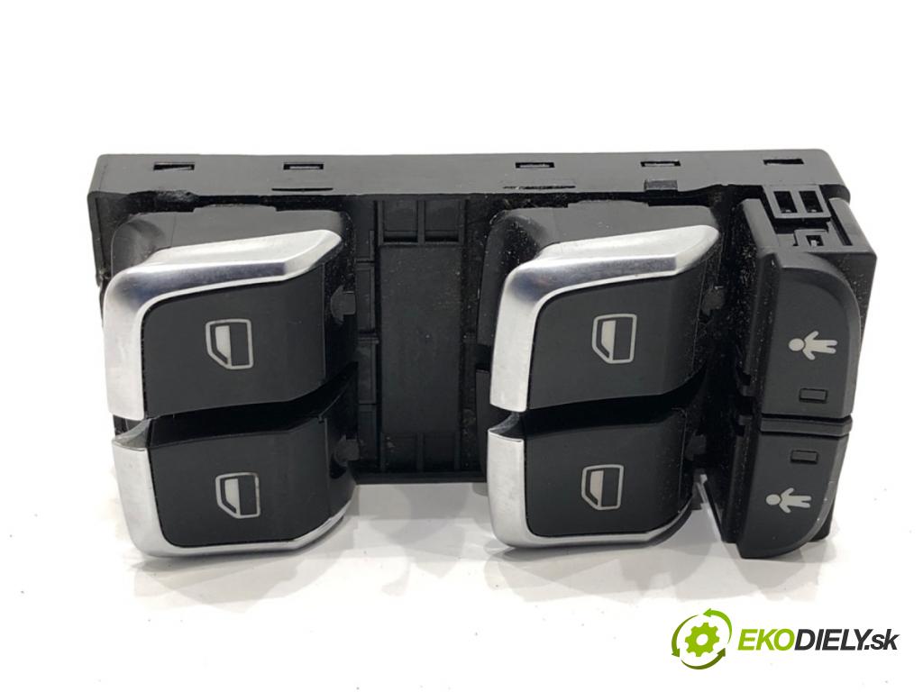 AUDI A7 4G liftback 2012 230 kW 3.0 TDI quattro 2967 Prepínač okien 4G0959851 (Prepínacie páčky pod volantom)