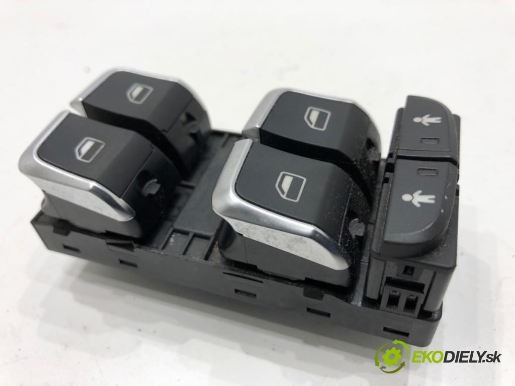 AUDI A7 4G liftback 2012 230 kW 3.0 TDI quattro 2967 Prepínač okien 4G0959851 (Prepínacie páčky pod volantom)