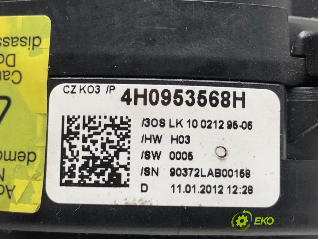 AUDI A7 4G liftback 2012 230 kW 3.0 TDI quattro 2967 kroužek slimák airbag 4H0953568H (Airbag)