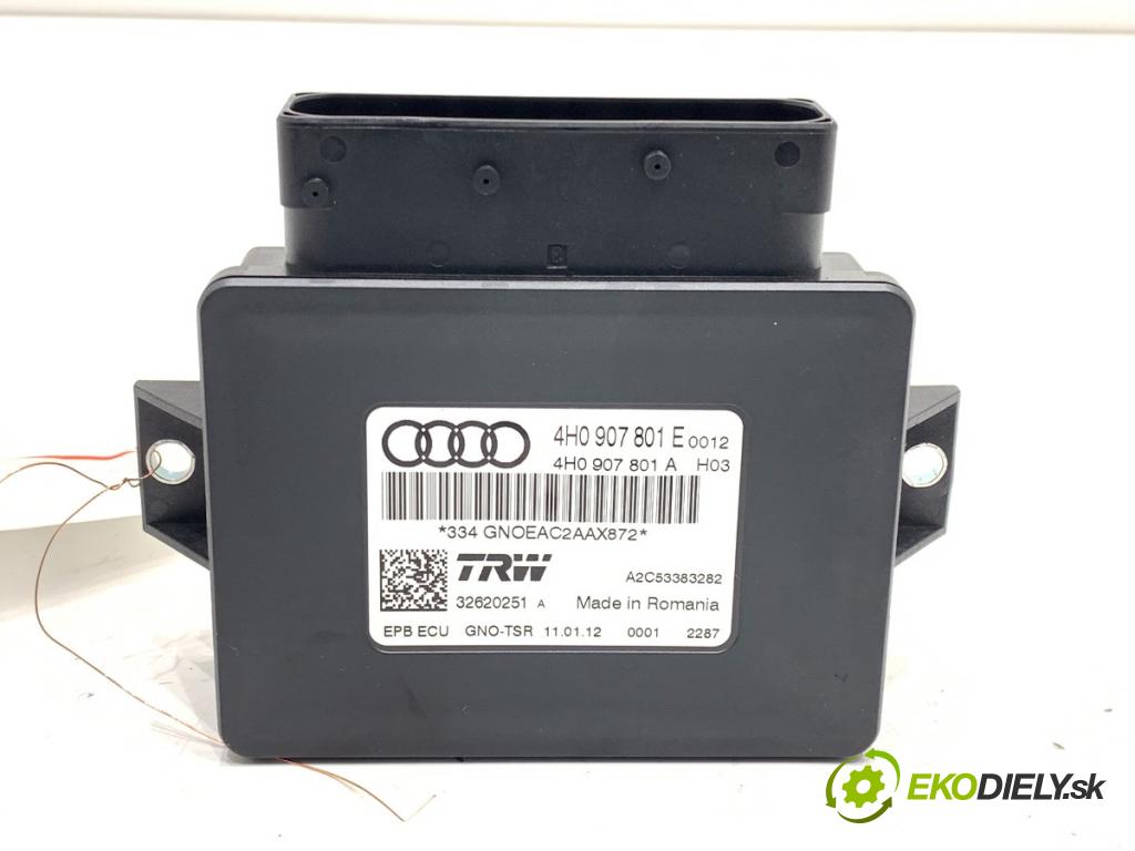 AUDI A7 4G liftback 2012 230 kW 3.0 TDI quattro 2967 Modul brzdy ručnej brzdy 4H0907801A