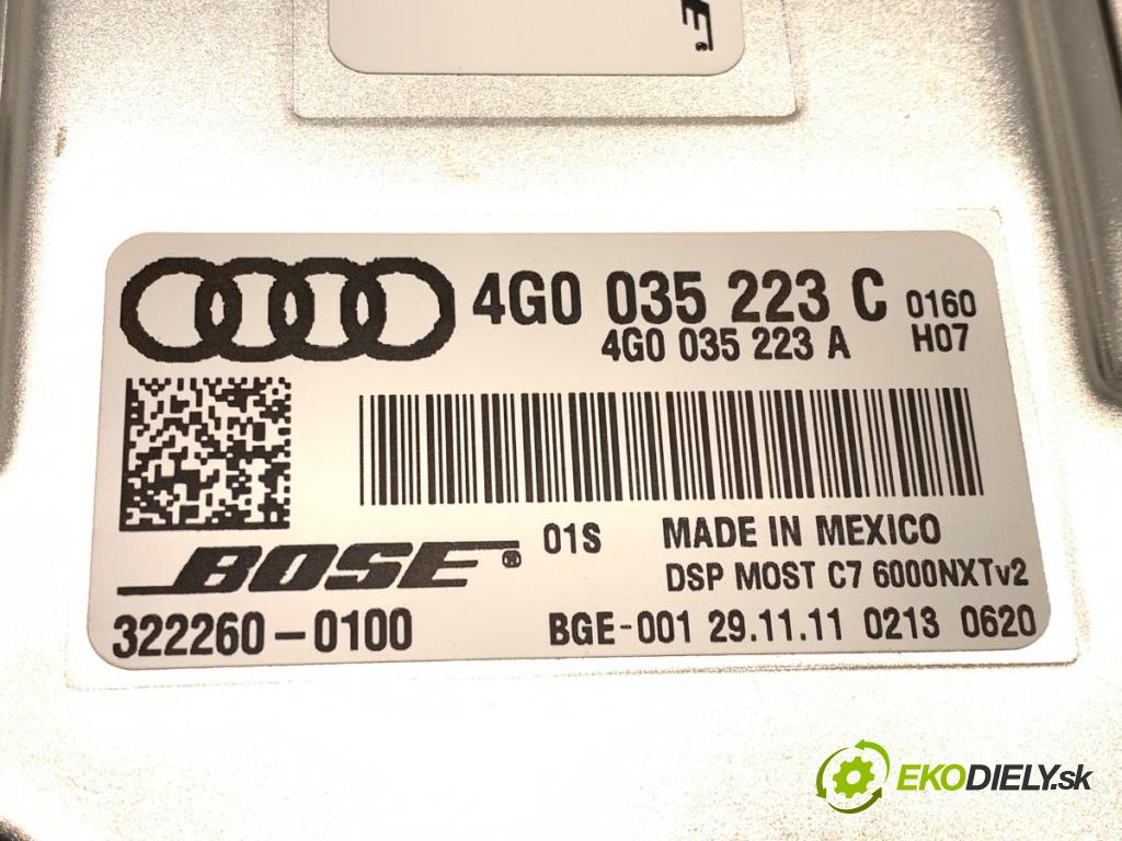 AUDI A7 4G liftback 2012 230 kW 3.0 TDI quattro 2967 Zosilňovač 4G0035223C (Zosilňovač)