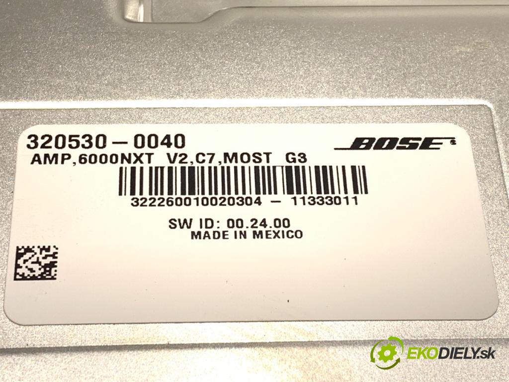 AUDI A7 4G liftback 2012 230 kW 3.0 TDI quattro 2967 Zosilňovač 4G0035223C (Zosilňovač)