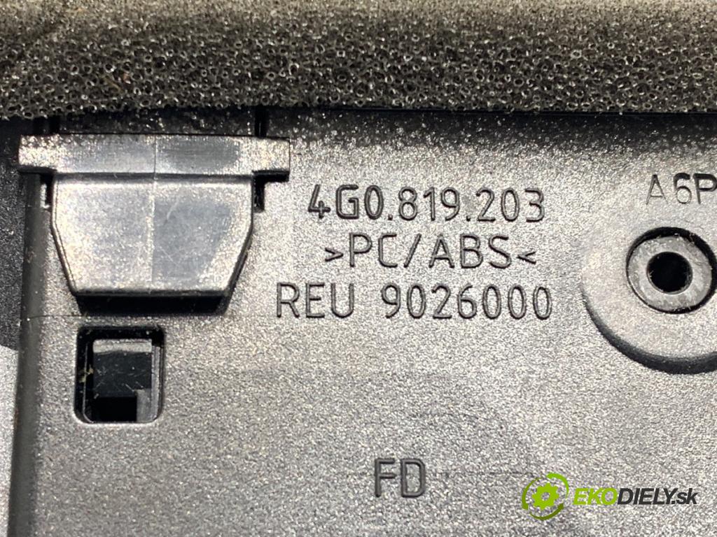 AUDI A7 4G liftback 2012 230 kW 3.0 TDI quattro 2967 Mriežky kúrenia zad 4G0819203