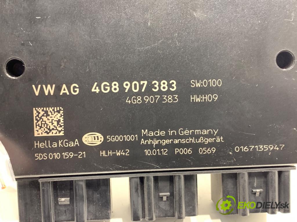 AUDI A7 4G liftback 2012 230 kW 3.0 TDI quattro 2967 Modul ťažného oka 4G8907383 (Riadiaca jednotka ostatné)