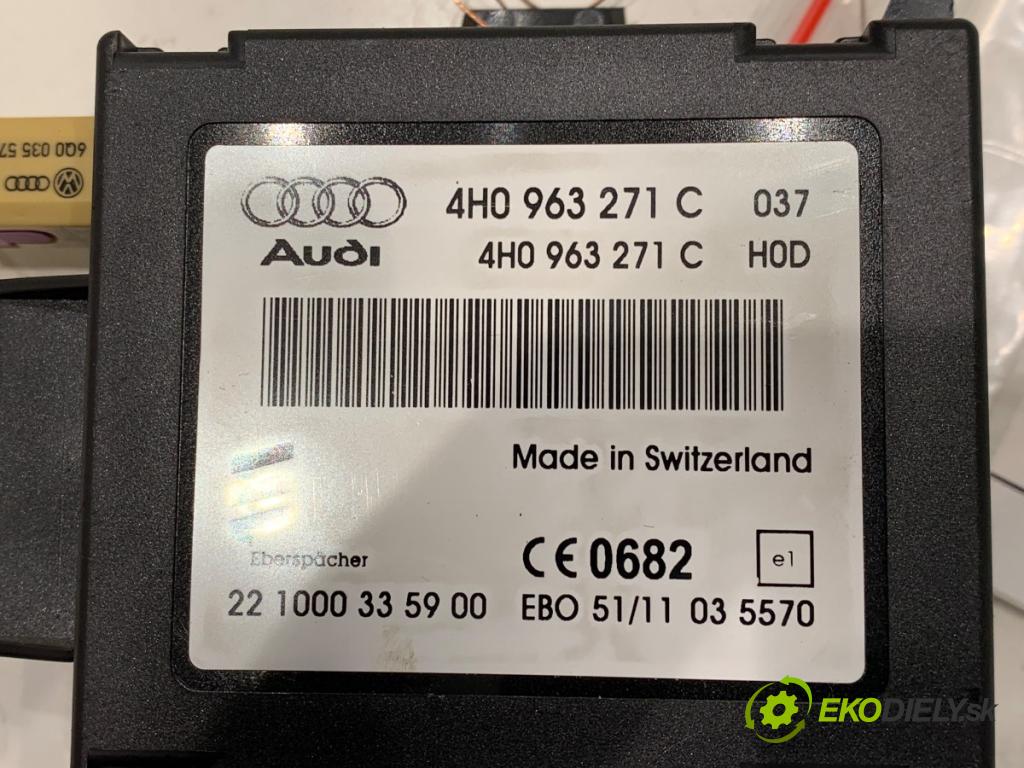AUDI A7 4G liftback 2012 230 kW 3.0 TDI quattro 2967 Modul Webasto 4H0963271C