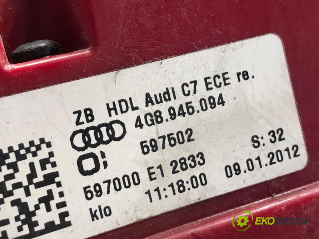 AUDI A7 4G liftback 2012 230 kW 3.0 TDI quattro 2967 Svetlo zad pravá vnútorná 4G8945094 (Kľučka dverí ostatné)