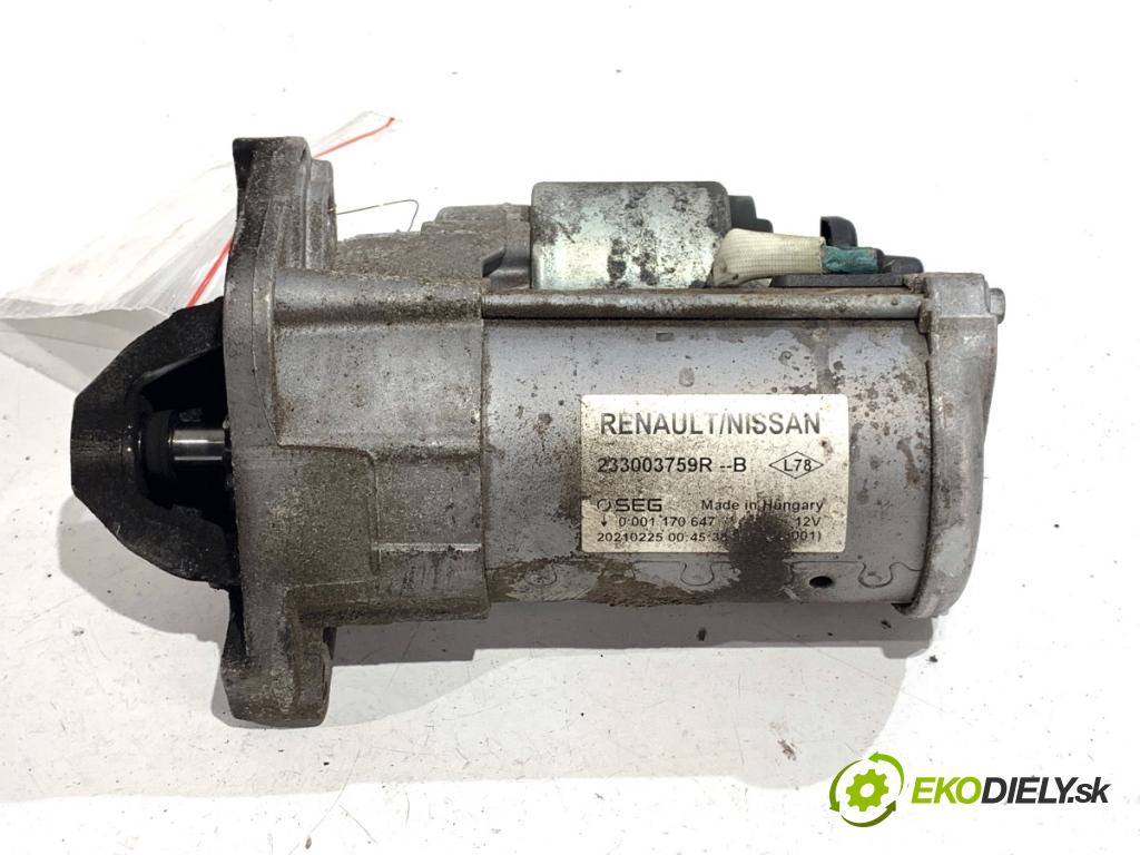 DACIA DUSTER SUV 2021 85 kW 1.5 dCi 115 (HMAD) 1461 startér 233003759R (Startér)