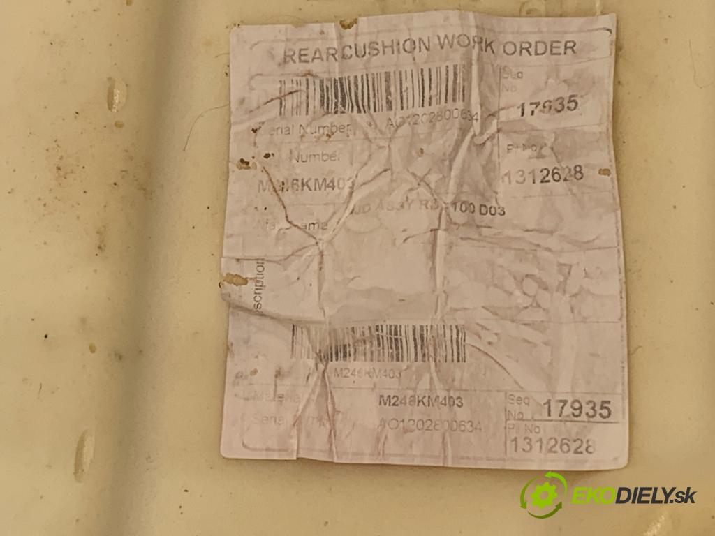 DACIA DUSTER SUV 2021 85 kW 1.5 dCi 115 (HMAD) 1461 Sedadlo druhý rad