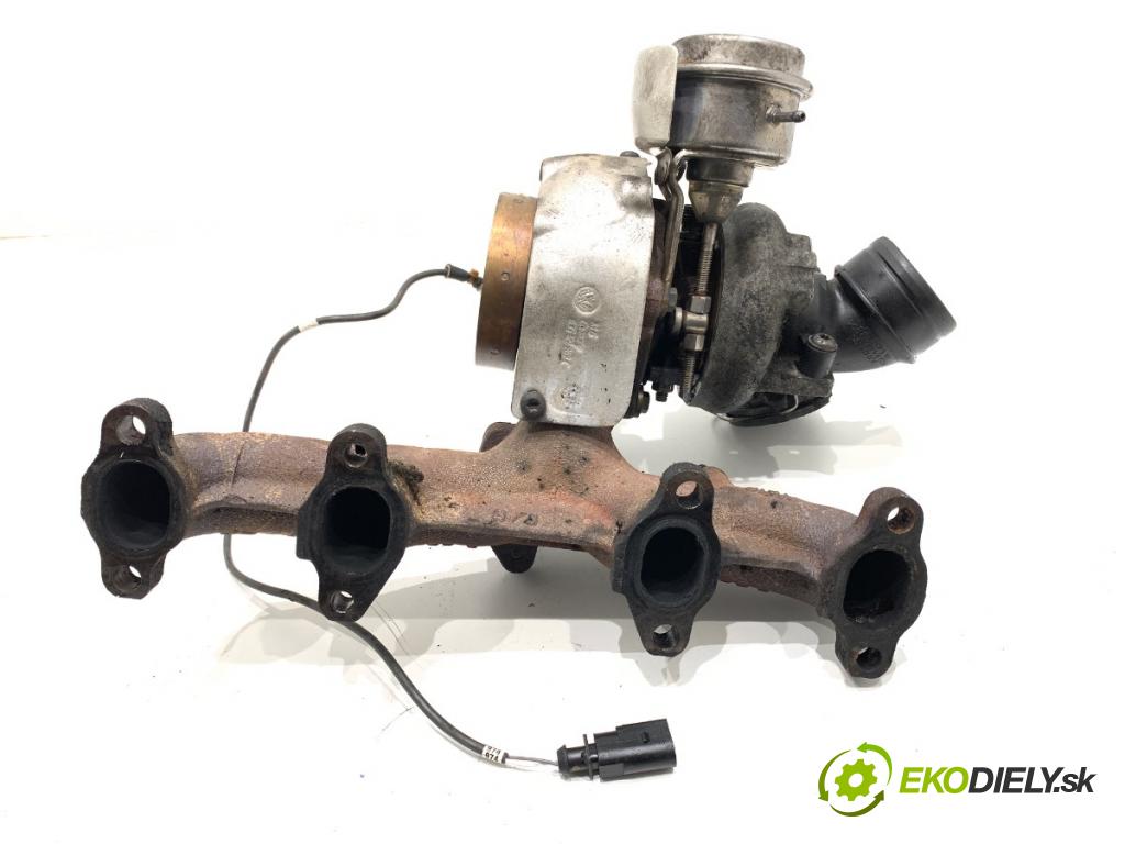 VW GOLF V Kombi 2007 77 kW 1.9 TDI 1896 turbo 03G253014M (Kompletní turbodmychadlo)