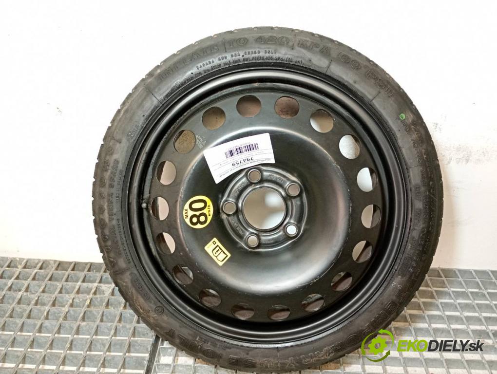 --- ---      koleso dojazdové 15 5X108 65 ET 41 115/70/16 