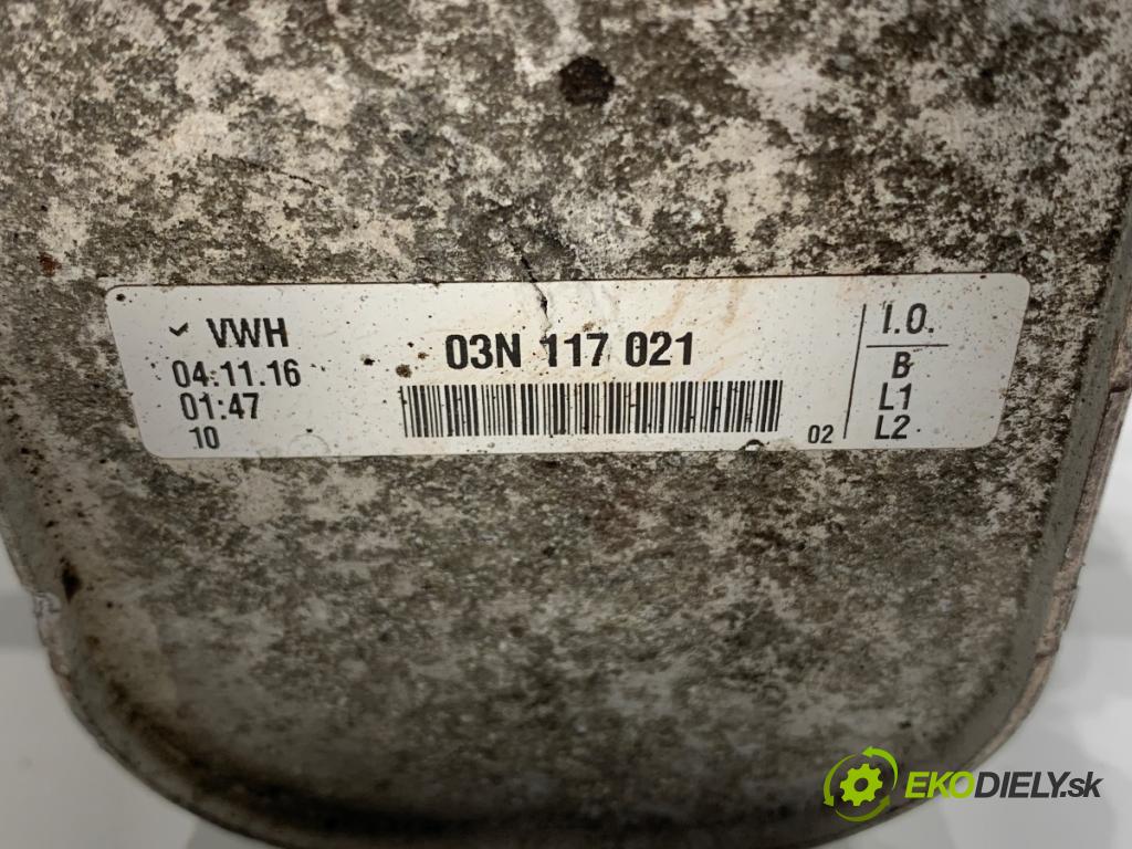 VW GOLF VII liftback 2016 81 kW 1.6 TDI 1598 Obal filtra oleja 03N117021 03N115389B (Obal olejového filtra)