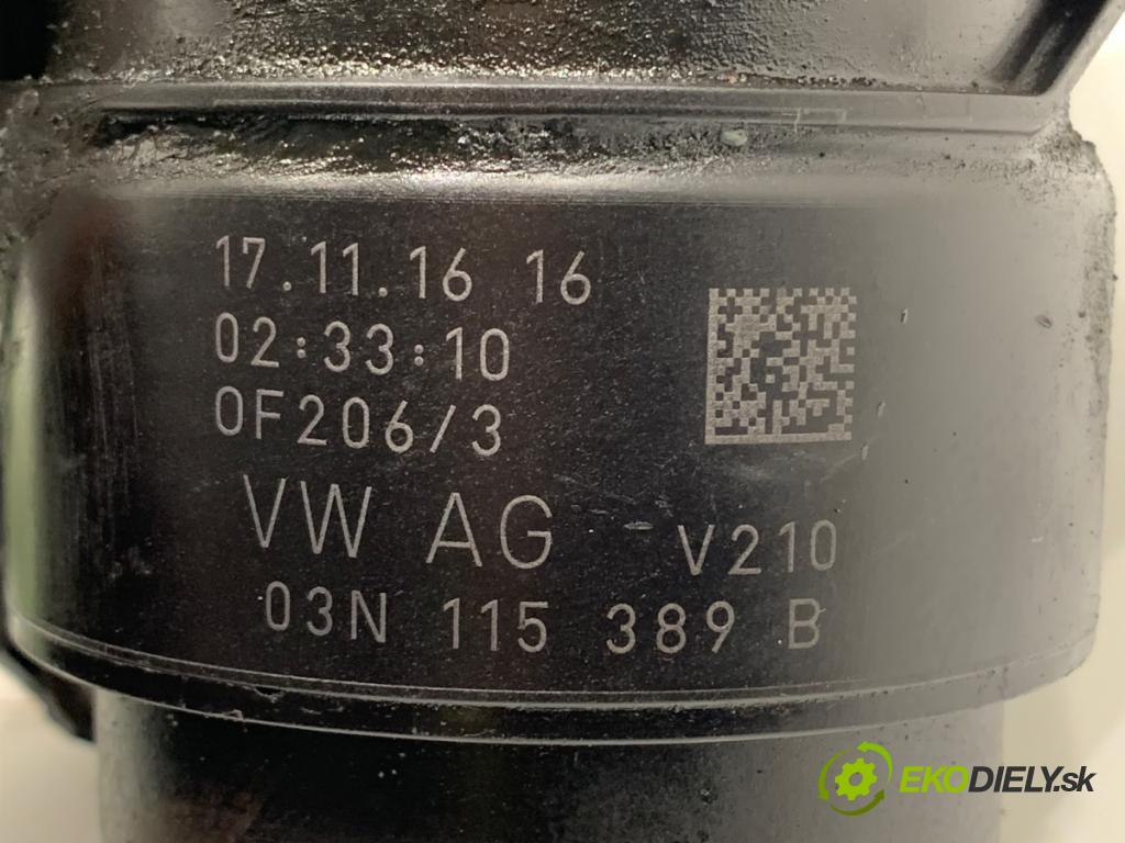 VW GOLF VII liftback 2016 81 kW 1.6 TDI 1598 Obal filtra oleja 03N117021 03N115389B (Obal olejového filtra)