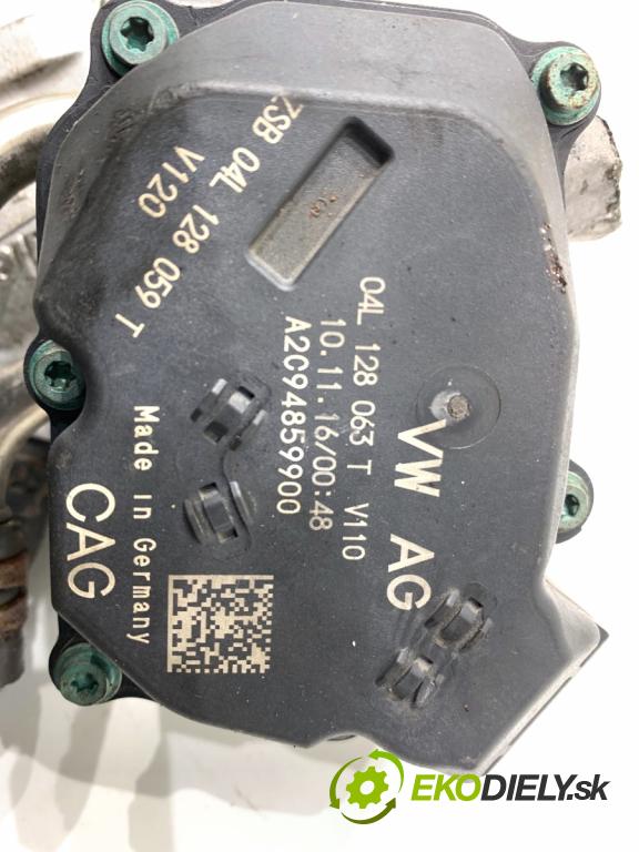 VW GOLF VII liftback 2016 81 kW 1.6 TDI 1598 Škrtiaca klapka 04L128063T (Škrtiaca klapka)