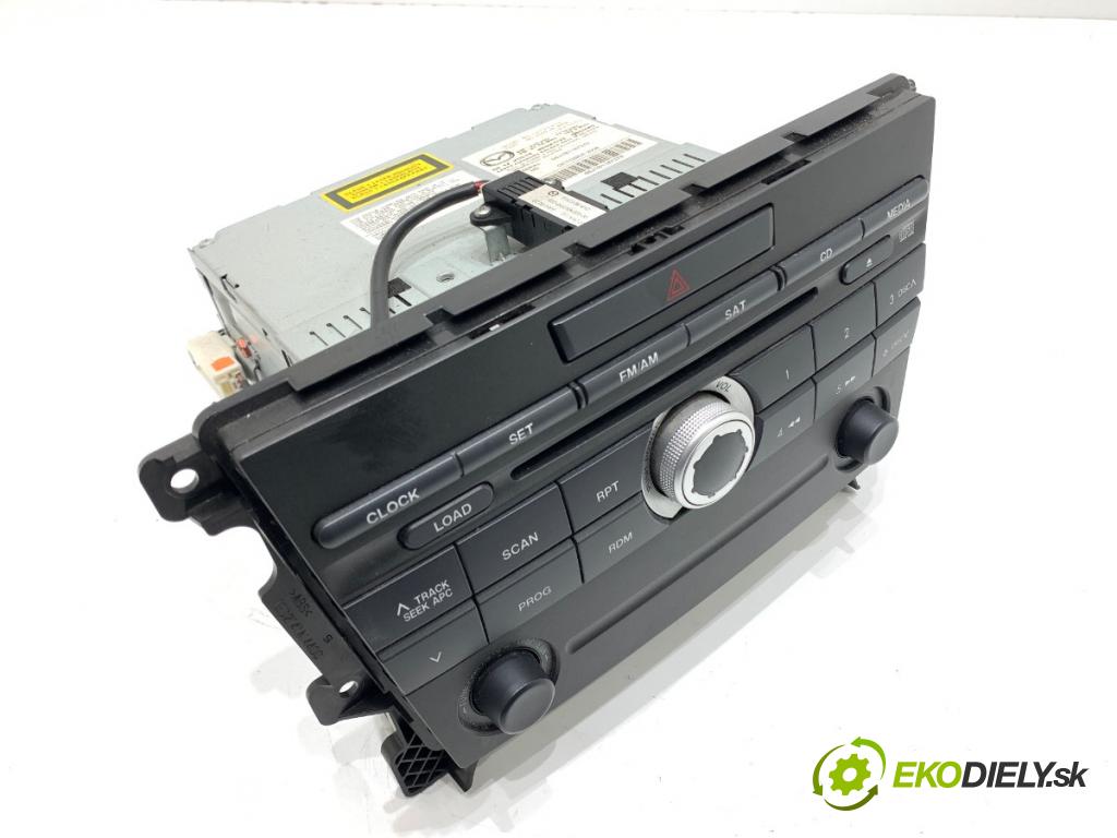 MAZDA CX-7 SUV 2007 191 kW 2.3 MZR DISI Turbo AWD (ER3P) 2261 RADIO EG2366AR0A (Audio zariadenie)