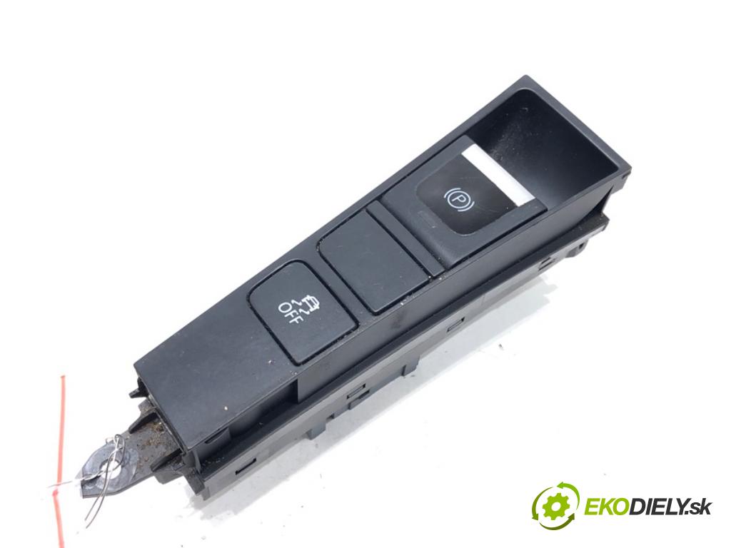 VW CC B7 coupe 2013 147 kW 2.0 TFSI 1984 Spínač brzdy ručnej brzdy 3AB927137B (Prepínacie páčky pod volantom)