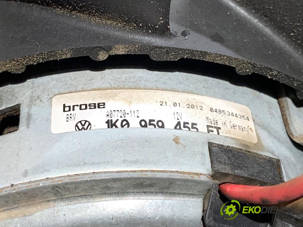 VW CC B7 coupe 2013 147 kW 2.0 TFSI 1984 Ventilátor klimatizácie 1K0959455ET (Ventilátor chladiča klimatizácie)