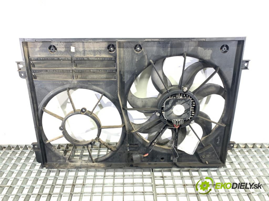 VW CC B7 coupe 2013 147 kW 2.0 TFSI 1984 Ventilátor chladiča 1K0121223 (Ventilátor)