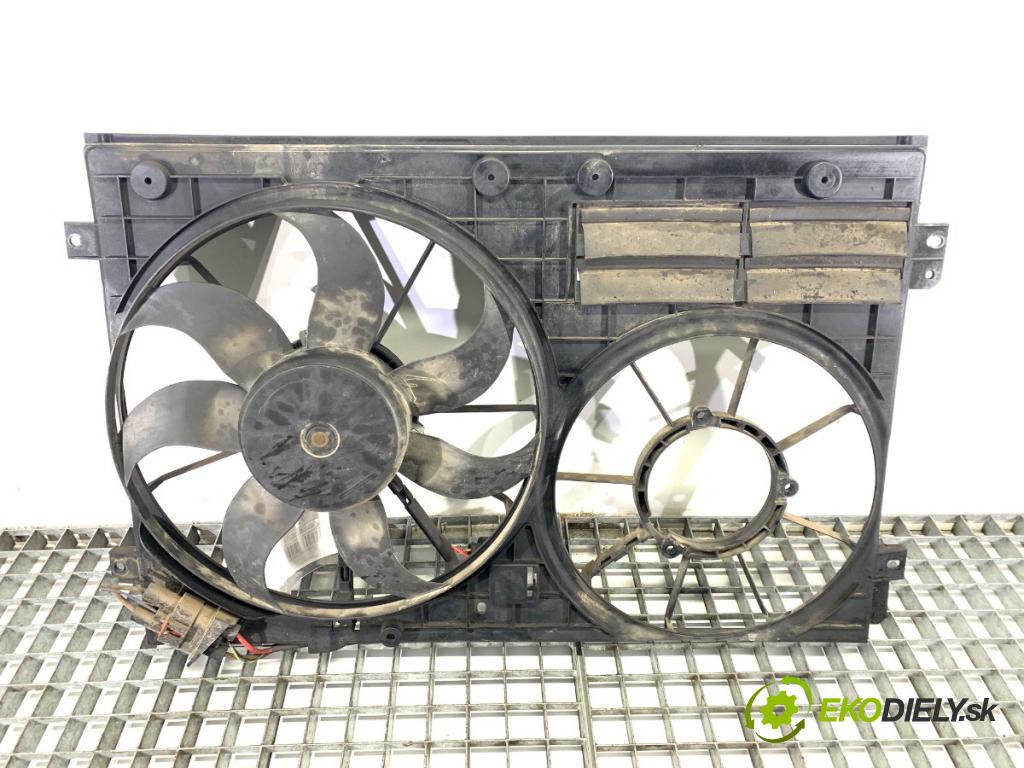 VW CC B7 coupe 2013 147 kW 2.0 TFSI 1984 Ventilátor chladiča 1K0121223 (Ventilátor)