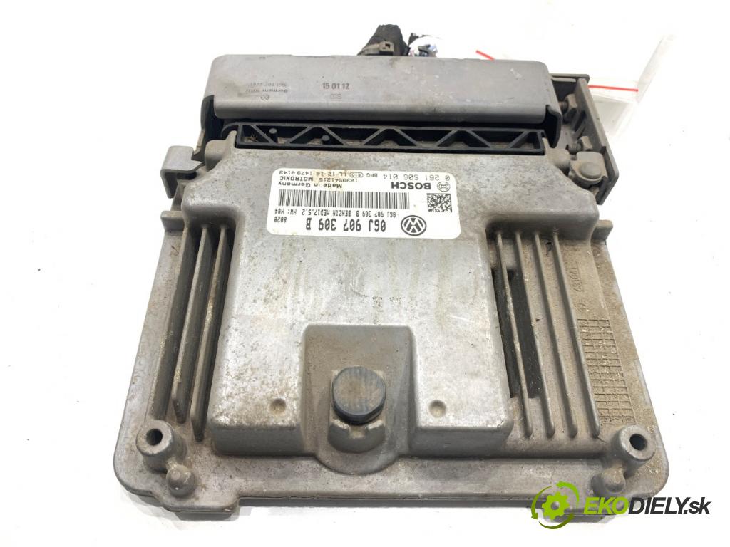 VW CC B7 coupe 2013 147 kW 2.0 TFSI 1984 riadiaca jednotka Motor 06J907309B (Riadiaca jednotka)