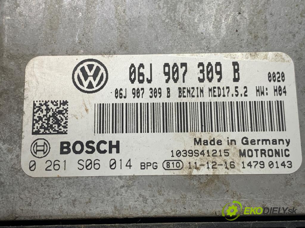 VW CC B7 coupe 2013 147 kW 2.0 TFSI 1984 riadiaca jednotka Motor 06J907309B (Riadiaca jednotka)