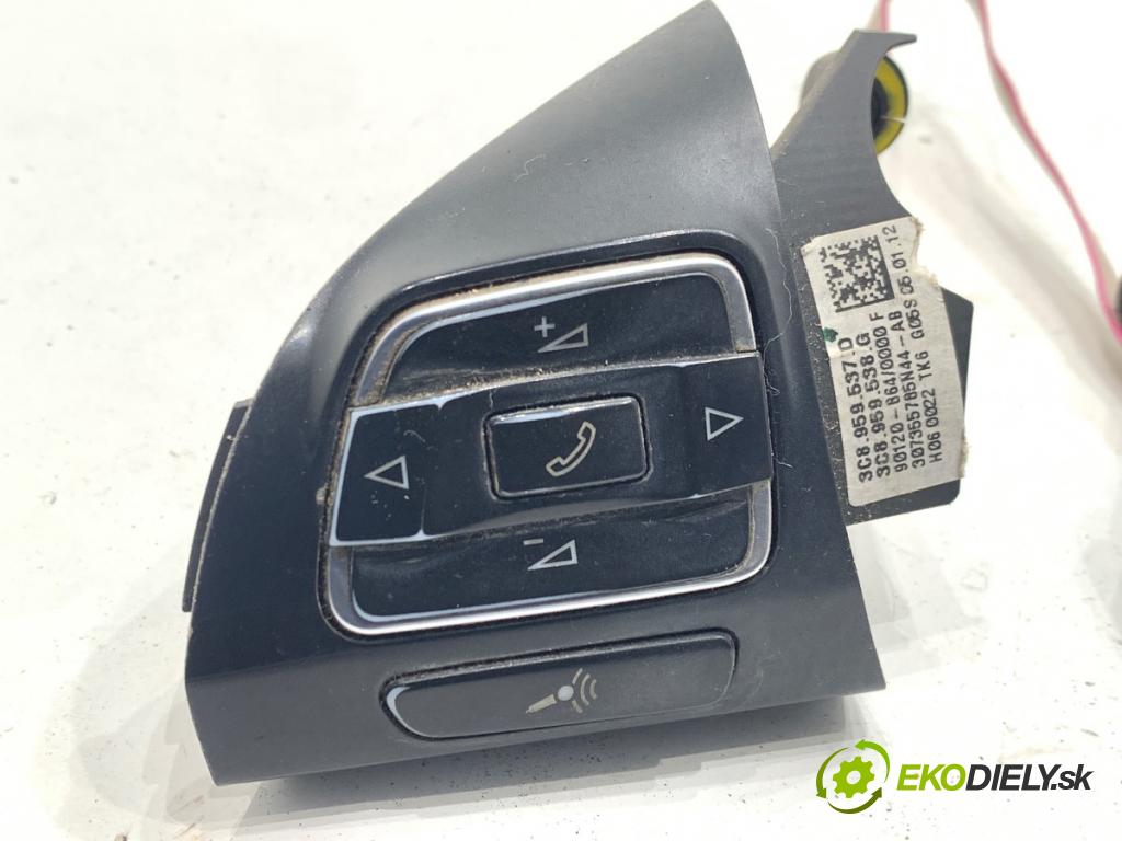 VW CC B7 coupe 2013 147 kW 2.0 TFSI 1984 SPÍNAČE: volantu 3C8959537D
