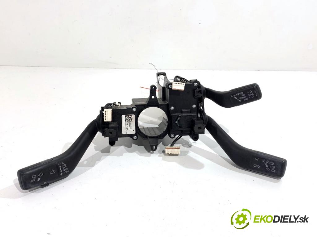 VW CC B7 coupe 2013 147 kW 2.0 TFSI 1984 Prepínač kombinovaný 3C5953501BG (Prepínacie páčky pod volantom)