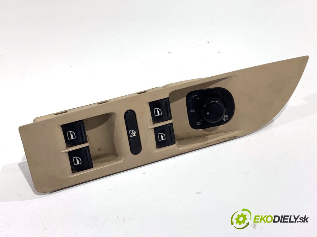 VW CC B7 coupe 2013 147 kW 2.0 TFSI 1984 Prepínač okien 1K4959857B (Prepínacie páčky pod volantom)