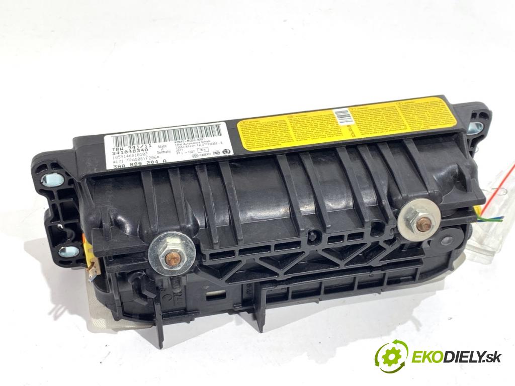 VW CC B7 coupe 2013 147 kW 2.0 TFSI 1984 AirBag spolujezdce 3AA880204A (Airbag)