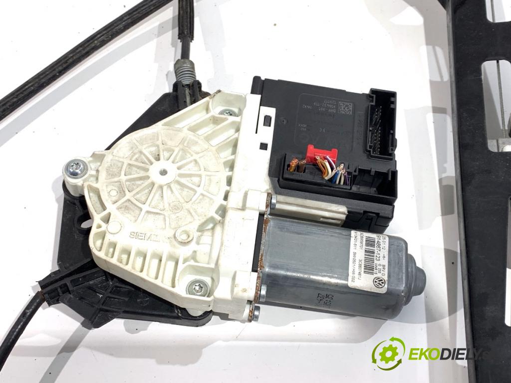 VW CC B7 coupe 2013 147 kW 2.0 TFSI 1984 Mechanizmus okna ľavy predný 3C8959701