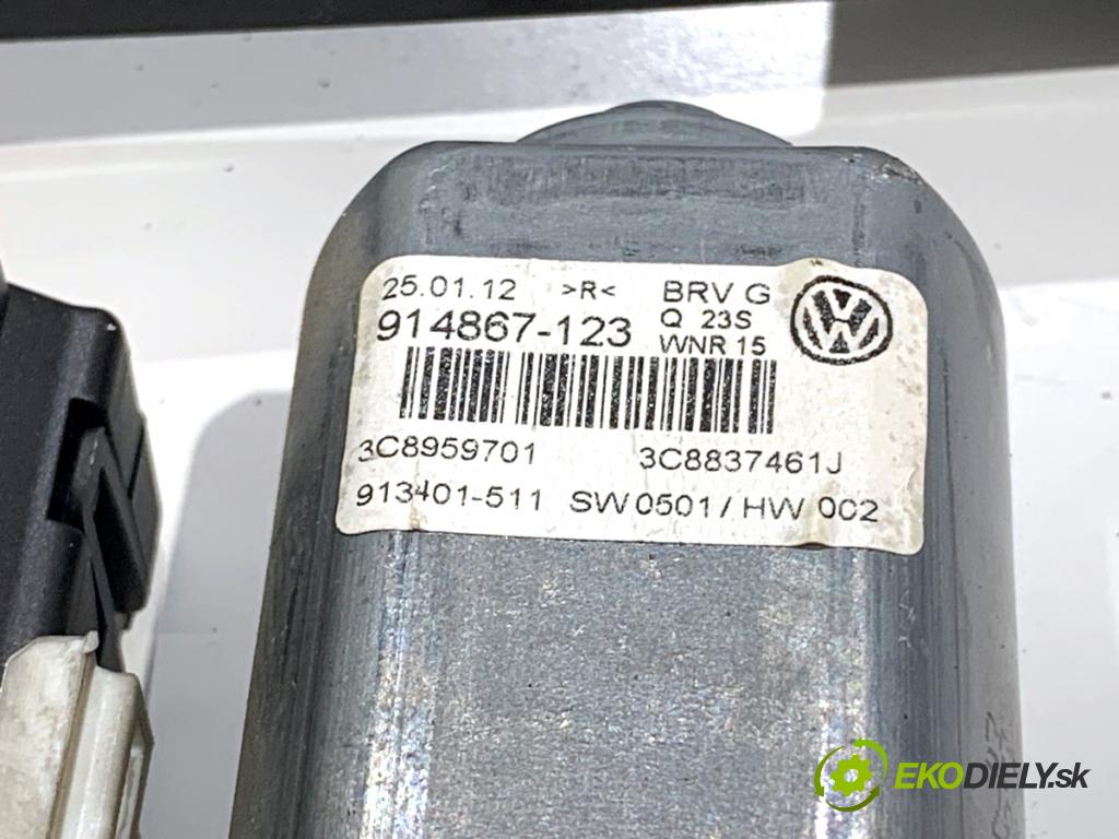 VW CC B7 coupe 2013 147 kW 2.0 TFSI 1984 Mechanizmus okna ľavy predný 3C8959701